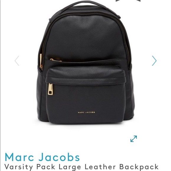 marc jacobs varsity pack large leather backpack